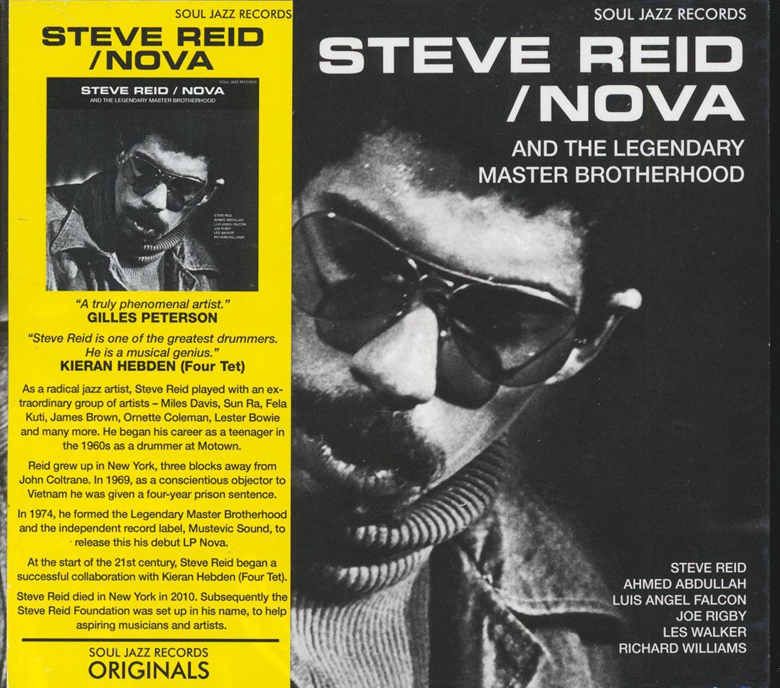 Steve Reid Featuring The Legendary Master Brotherhood - Nova Music CD