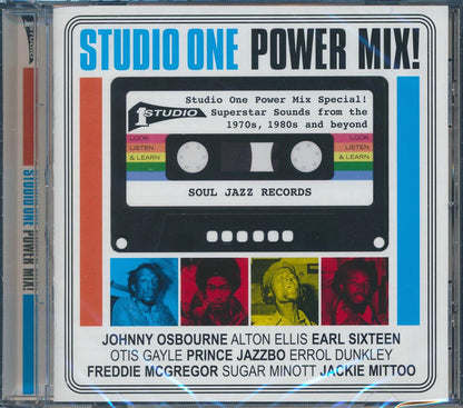 Sugar Minott, Earl Sixteen, Errol Dunkley, Alton Ellis, Jackie Mittoo, Etc. - Studio One Power Mix! Music CD