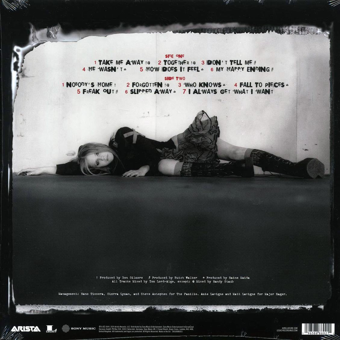 Avril Lavigne - Under My Skin (+bonus track) Vinyl Record