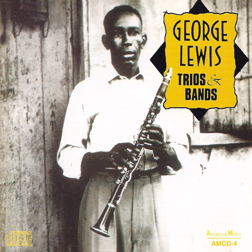 the album cover for George Lewis - Trios & Bands
