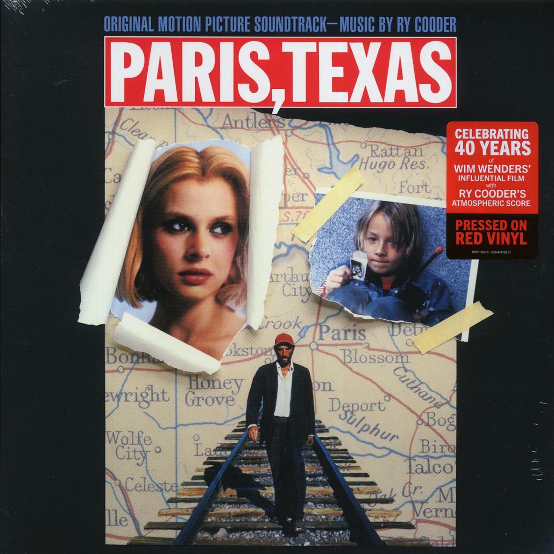 Ry Cooder - Paris, Texas: Original Motion Picture Soundtrack (red vinyl) (remastered) Vinyl Record