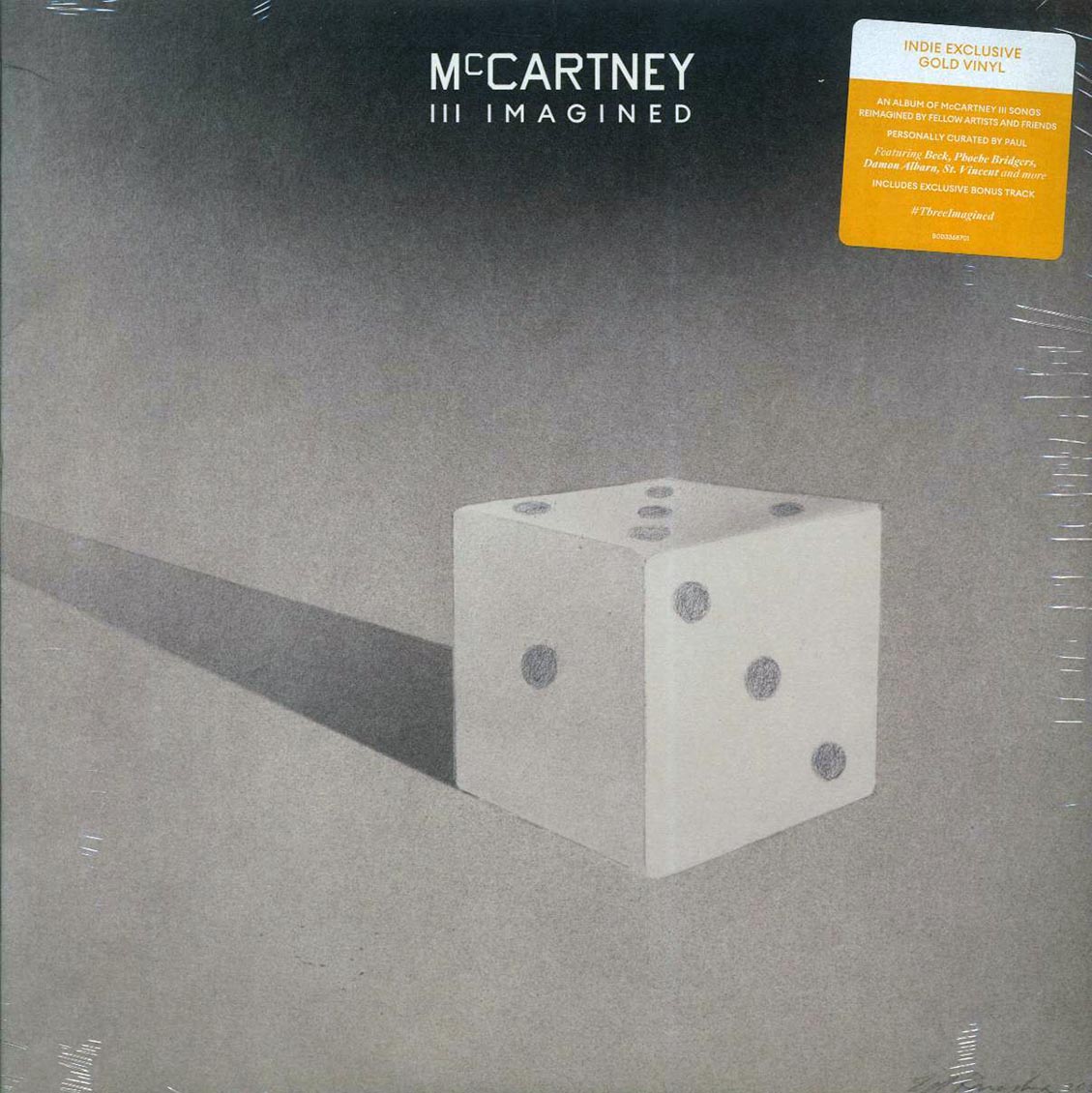 McCartney - McCartney III Imagined (+bonus track) (2xLP) (gold vinyl) Vinyl Record