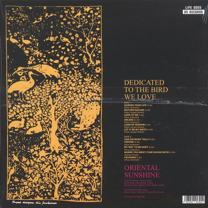 Oriental Sunshine - Dedicated To The Bird We Love Vinyl Record