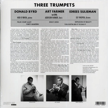 Art Farmer, Donald Byrd, Idrees Sulieman - Three Trumpets Vinyl Record