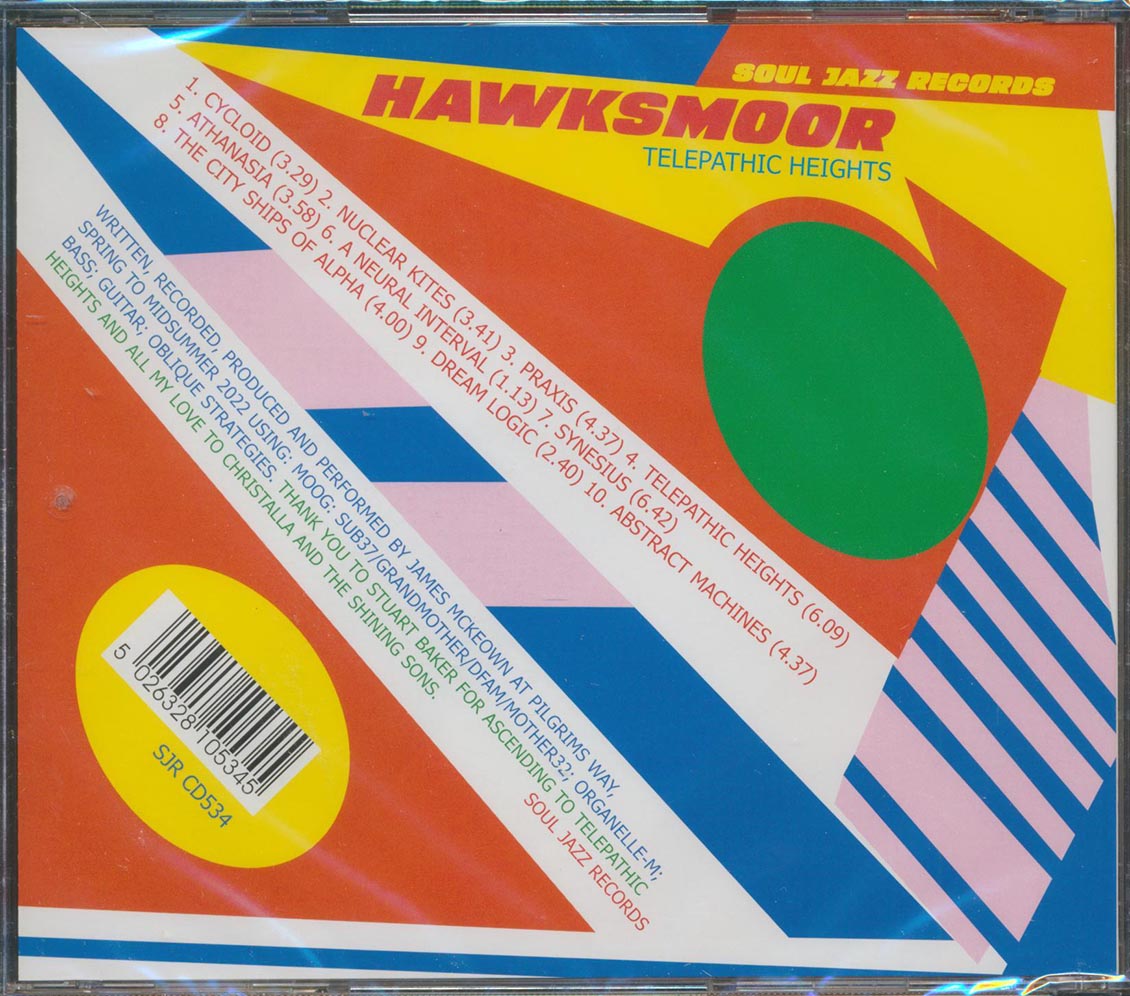 Hawksmoor - Telepathic Heights Music CD