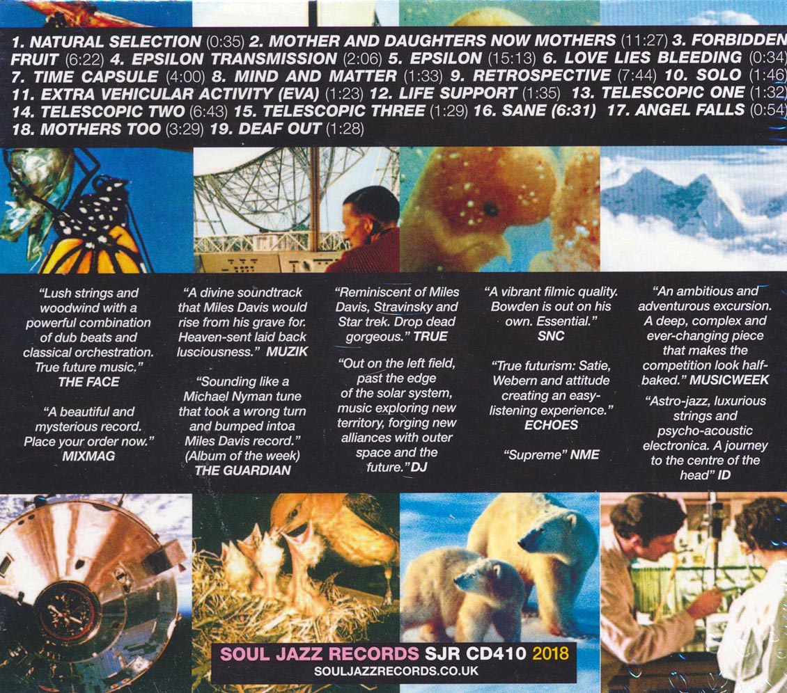 Chris Bowden - Time Capsule Music CD