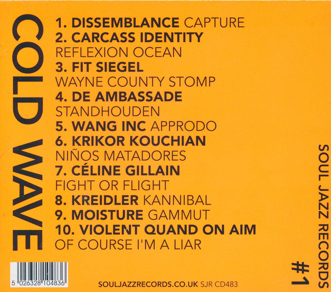 Various - Cold Wave #1 Music CD
