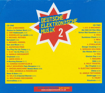 Various - Deutsche Elektronische Musik 2: Experimental German Rock And Electronic Musik 1971-83 (2xCD) Music CD