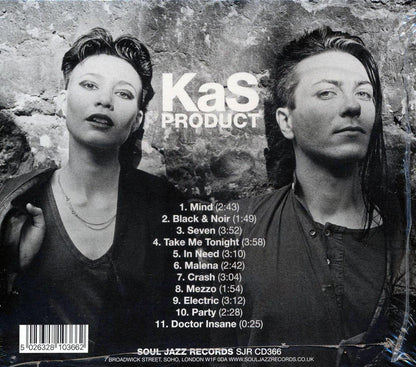 Kas Product - Black & Noir: Mutant Experimental Synth Punk From France 1980-83 Music CD
