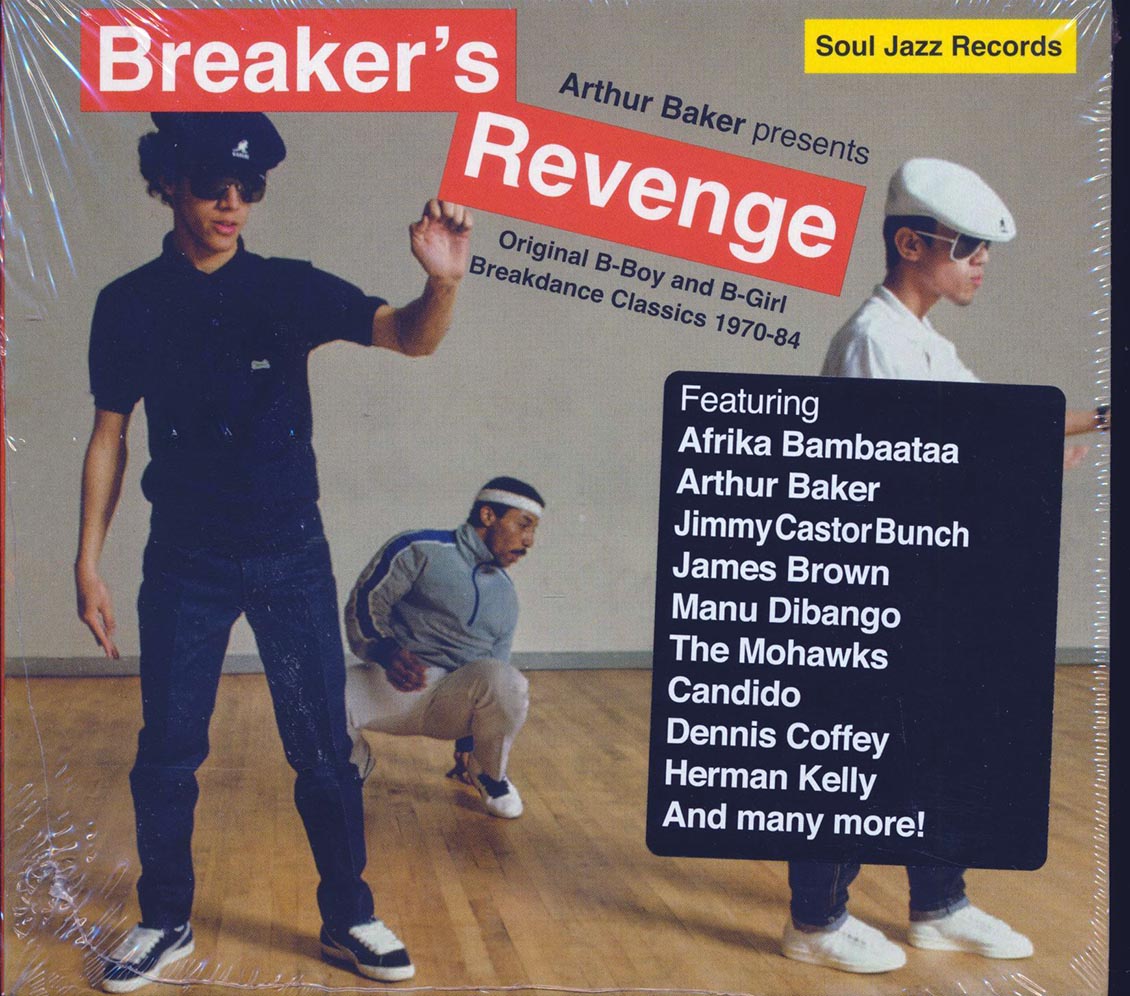 Candido, Manu Dibango, The Mohawks, Afrika Bambaataa, Etc. - Arthur Baker Presents Breaker's Revenge: Original B-Boy & B-Girl Breakdance Classics 1970-84 (2xCD) Music CD