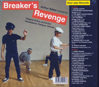 Candido, Manu Dibango, The Mohawks, Afrika Bambaataa, Etc. - Arthur Baker Presents Breaker's Revenge: Original B-Boy & B-Girl Breakdance Classics 1970-84 (2xCD) Music CD