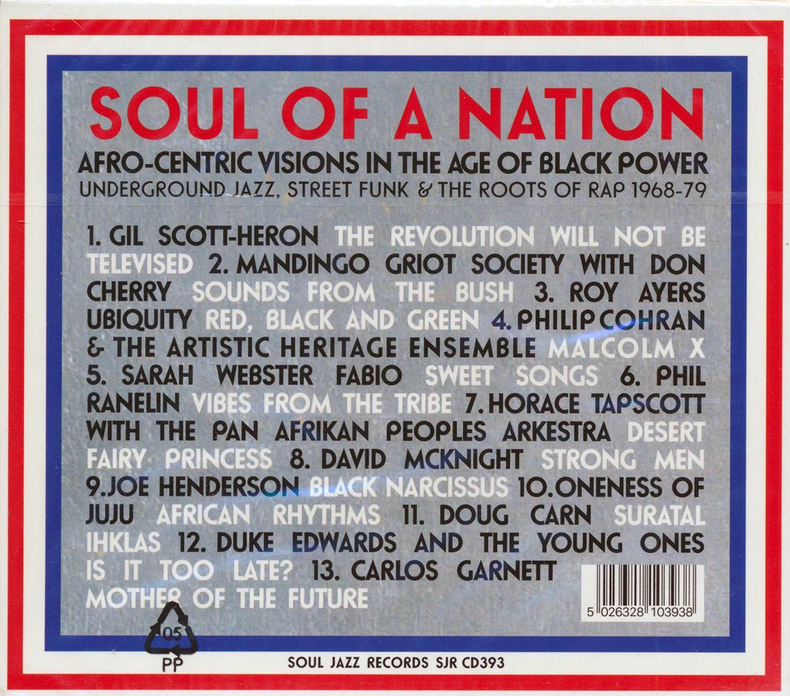 Various - Soul Of A Nation: Afro-Centric Visions In The Age Of Black Power Underground Jazz, Street Funk & The Roots Of Rap 1968-79 Music CD