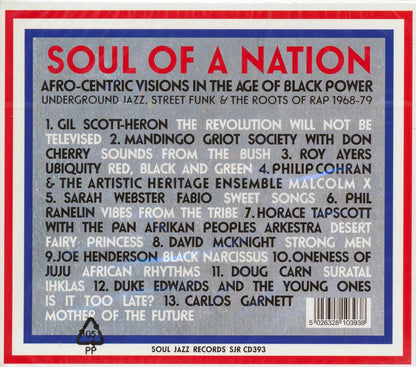 Various - Soul Of A Nation: Afro-Centric Visions In The Age Of Black Power Underground Jazz, Street Funk & The Roots Of Rap 1968-79 Music CD