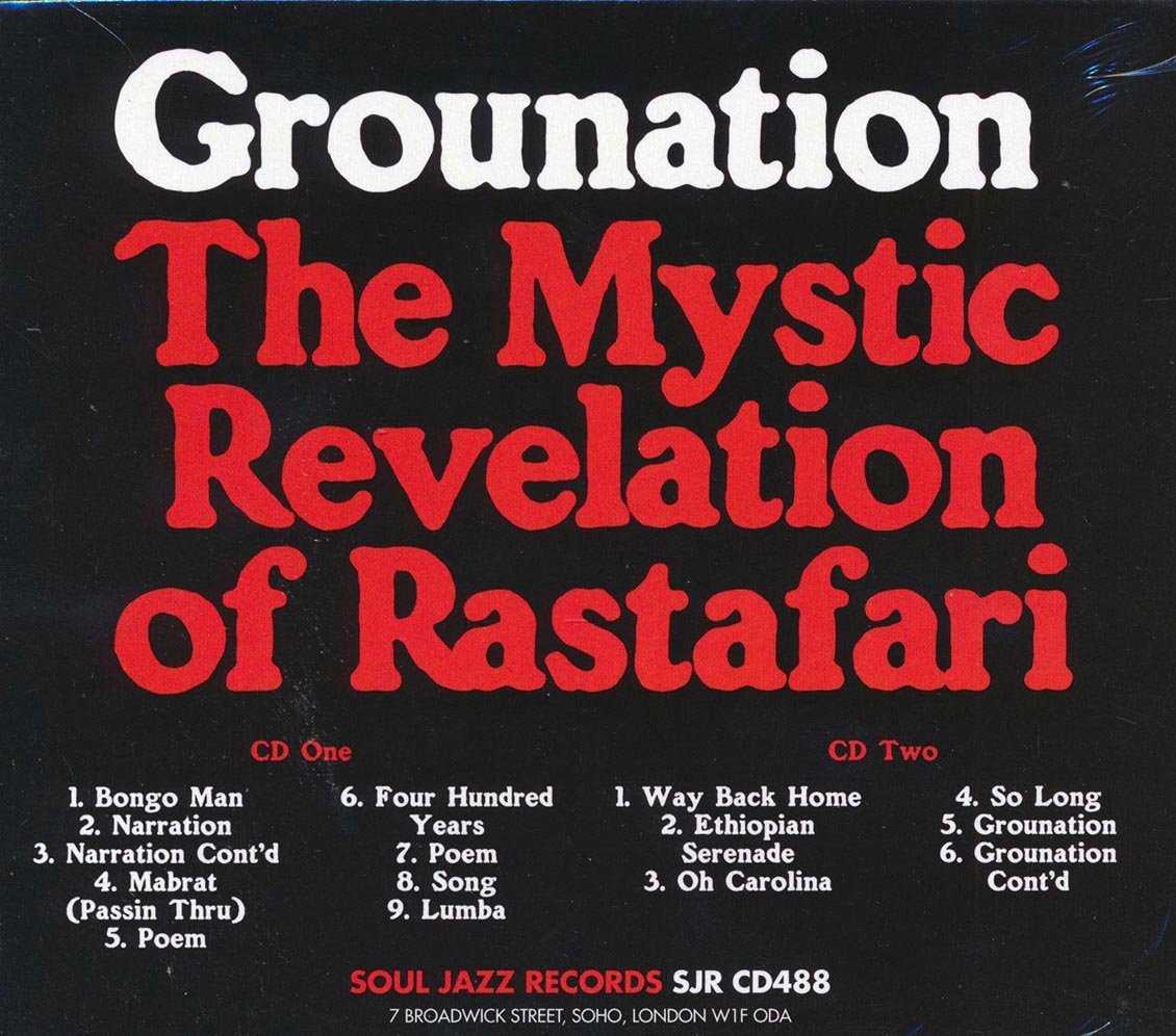The Mystic Revelation Of Rastafari - Grounation (2xCD) Music CD