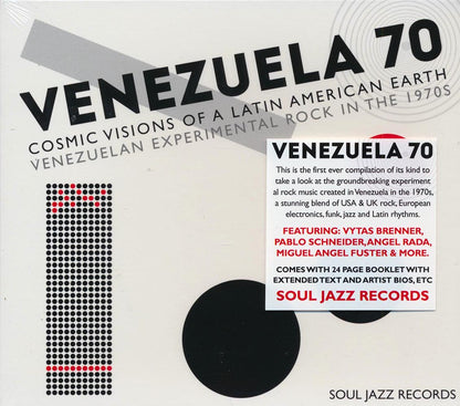 Various - Venezuela 70: Cosmic Visions Of A Latin American Earth: Venezuelan Experimental Rock In The 1970's Music CD