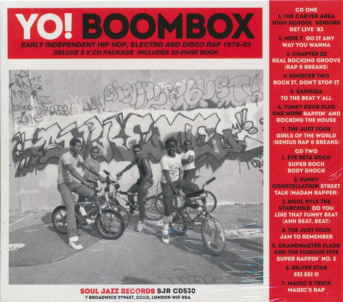 Various - Yo! Boombox Early Independent Hip Hop, Electro And Disco Rap 1979-83 (2xCD) Music CD