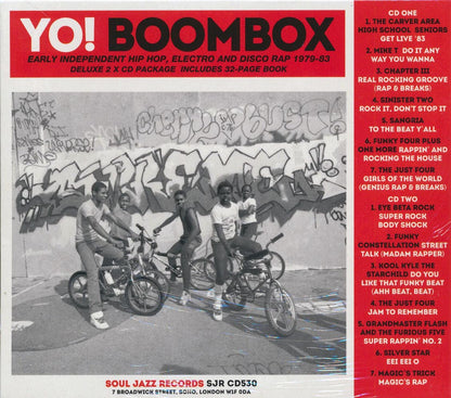 Various - Yo! Boombox Early Independent Hip Hop, Electro And Disco Rap 1979-83 (2xCD) Music CD