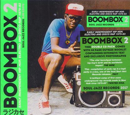 Various - Boombox 2: Early Independent Hip Hop, Electro And Disco Rap 1979-83 (2xCD) Music CD