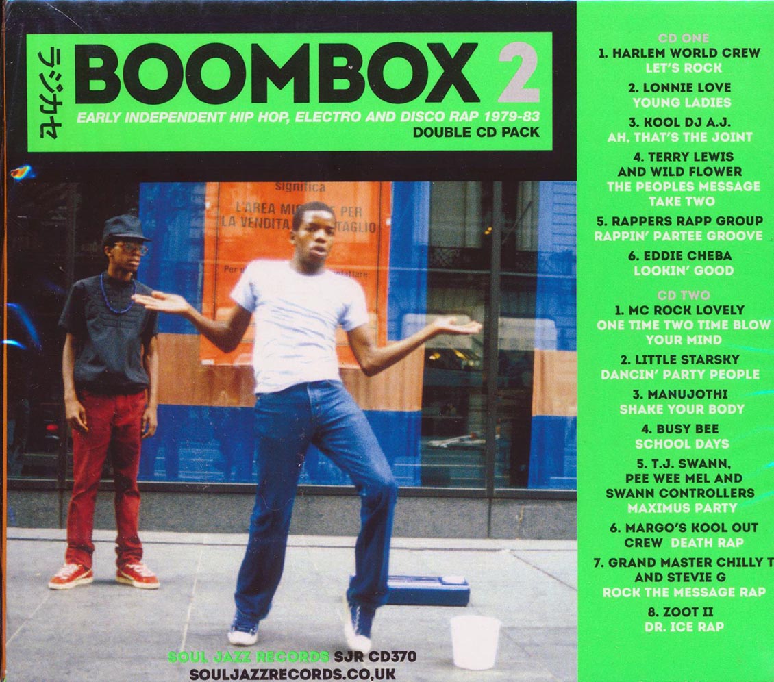 Various - Boombox 2: Early Independent Hip Hop, Electro And Disco Rap 1979-83 (2xCD) Music CD