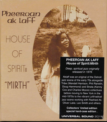 Pheeroan Ak Laff - House Of Spirit: Mirth Music CD