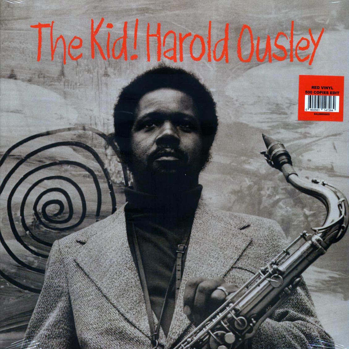 Harold Ousley - The Kid! (ltd. 500 copies made) (red vinyl) Vinyl Record