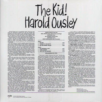 Harold Ousley - The Kid! (ltd. 500 copies made) (red vinyl) Vinyl Record