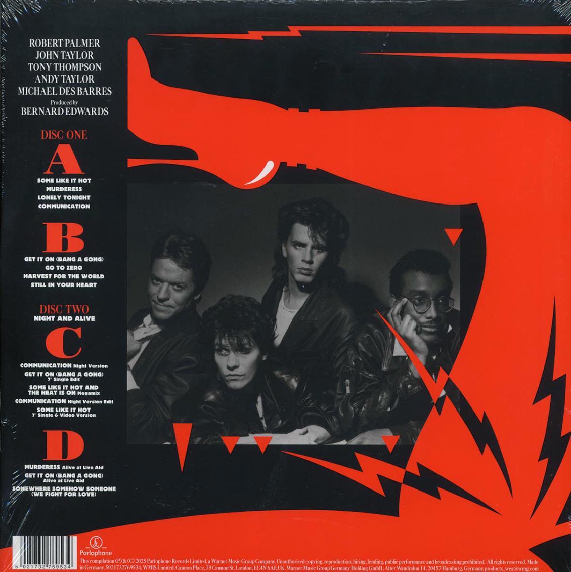The Power Station - The Power Station DLX (2xLP) (deluxe edition) (remastered) Vinyl Record