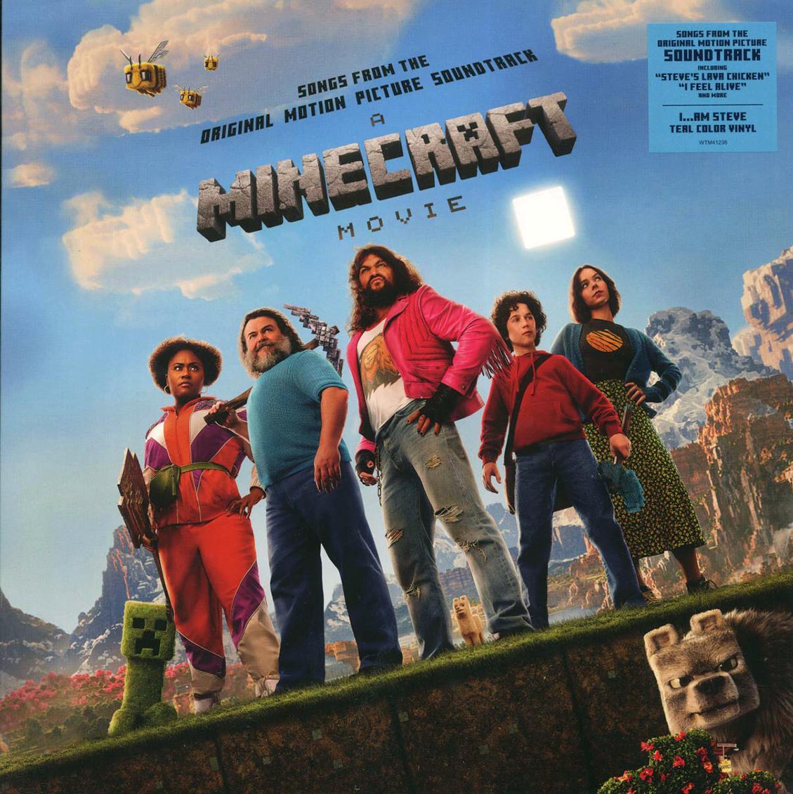 Various - A Minecraft Movie (Songs From The Original Motion Picture Soundtrack) (teal vinyl) Vinyl Record