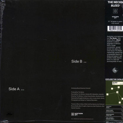 The Necks - Bleed (ltd. 750 copies made) (green marbled vinyl) Vinyl Record