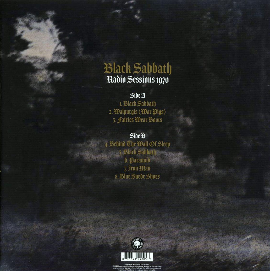 Black Sabbath - Radio Sessions 1970 (red vinyl) Vinyl Record