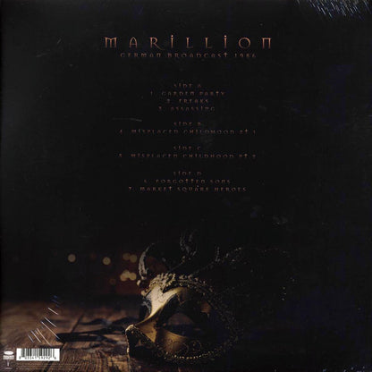 Marillion - German Broadcast 1986 (2xLP) (blue vinyl) Vinyl Record