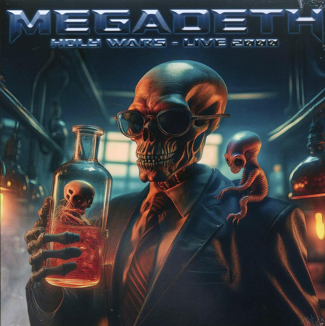 Megadeth - Holy Wars: Live 2000 (red/black splatter vinyl) Vinyl Record