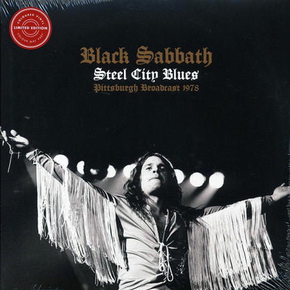 Black Sabbath - Steel City Blues: Pittsburgh Broadcast 1978 (2xLP) (clear vinyl) Vinyl Record
