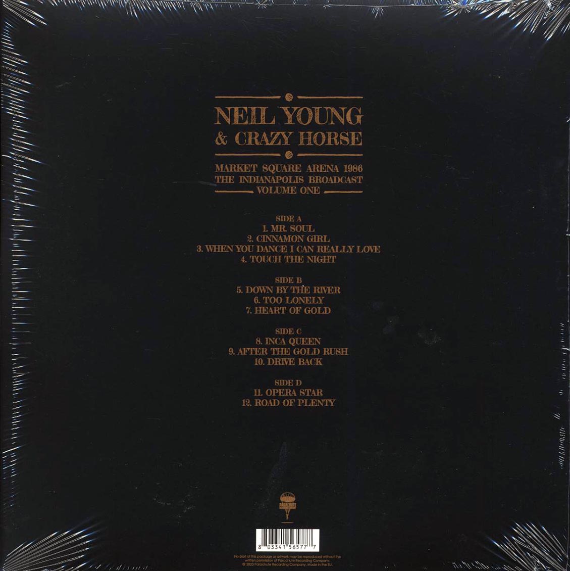 Neil Young & Crazy Horse - Market Square Arena 1986 Volume 1: The Indianapolis Broadcast (2xLP) Vinyl Record