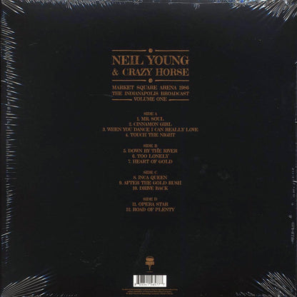 Neil Young & Crazy Horse - Market Square Arena 1986 Volume 1: The Indianapolis Broadcast (2xLP) Vinyl Record