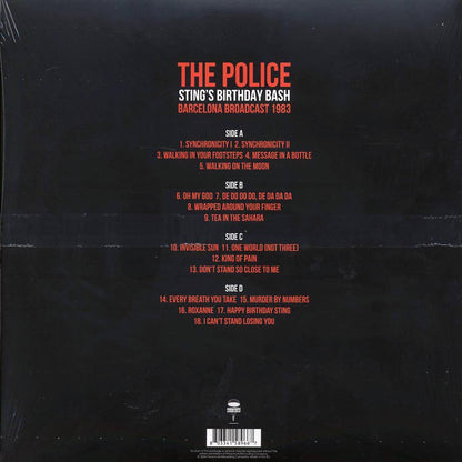 The Police - Sting's Birthday Bash: Barcelona Broadcast 1983 (2xLP) Vinyl Record