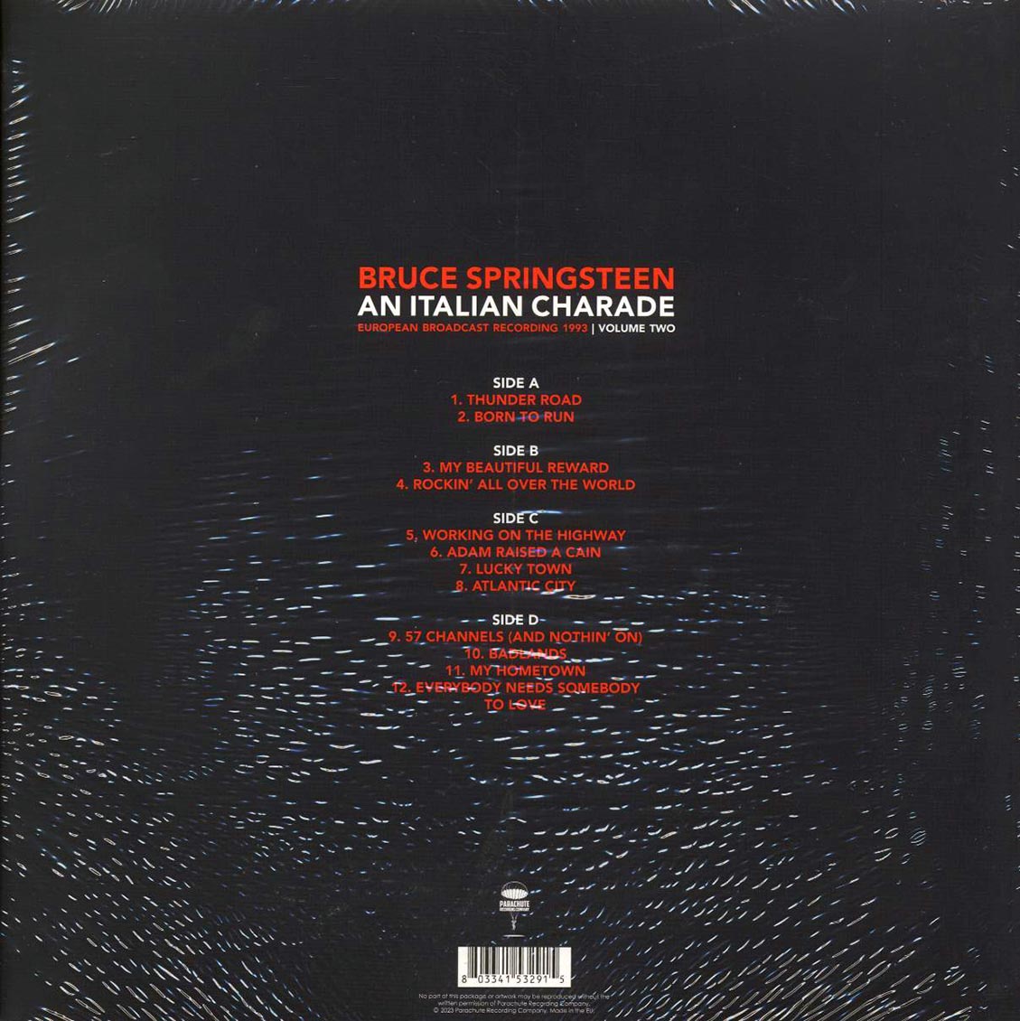Bruce Springsteen - An Italian Charade Volume 2 (2xLP) Vinyl Record