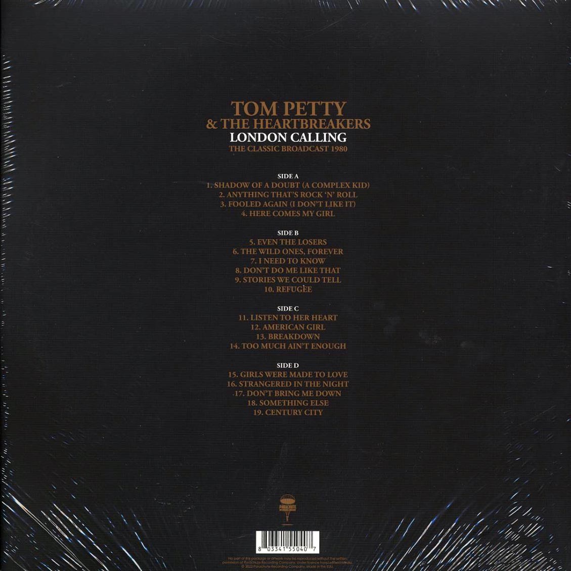 Tom Petty & The Heartbreakers - London Calling The Classic Broadcast 1980 (2xLP) Vinyl Record