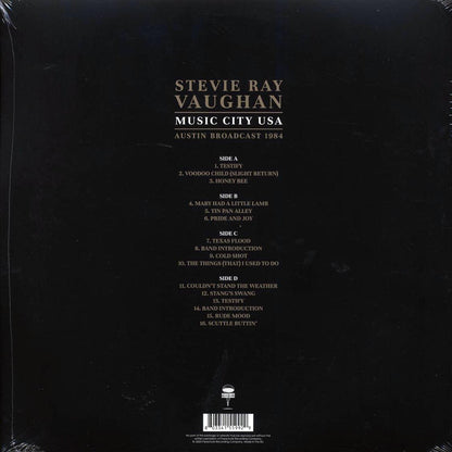 Stevie Ray Vaughan - Music City USA: Austin Broadcast 1984 (2xLP) Vinyl Record