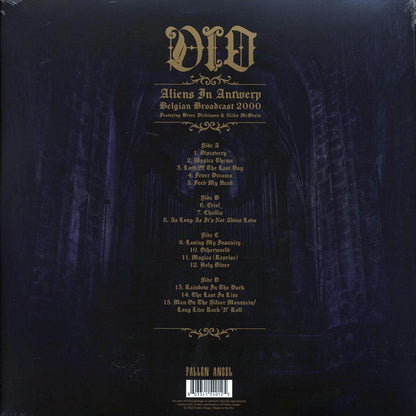 Dio, Bruce Dickinson, Nicko McBrain - Aliens In Antwerp Belgian Broadcast 2000 (2xLP) (clear/black splatter vinyl) Vinyl Record