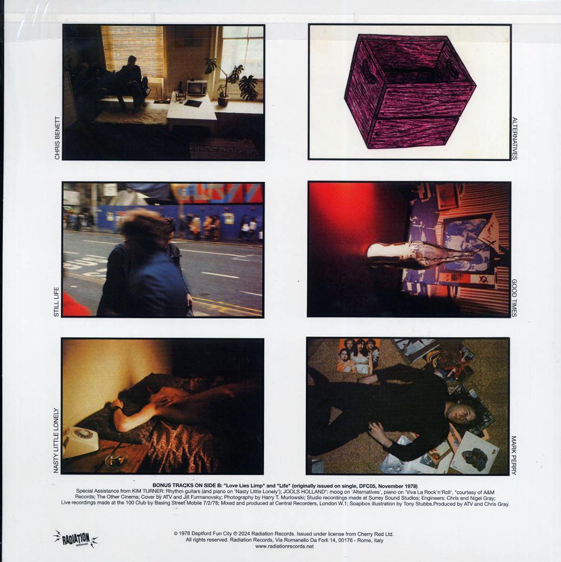Alternative TV - The Image Has Cracked (ltd. 500 copies made) (red vinyl) Vinyl Record