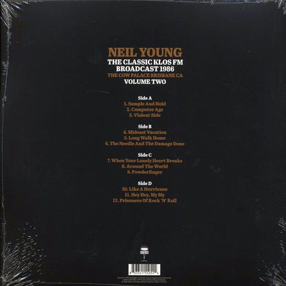 Neil Young - The Classic KLOS FM Broadcast 1986 Volume 2 (2xLP) Vinyl Record