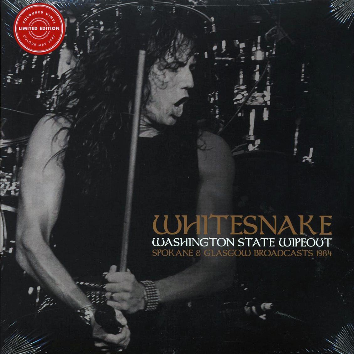 Whitesnake - Washington State Wipeout: Spokane & Glasgow Broadcasts 1984 (2xLP) (clear vinyl) Vinyl Record