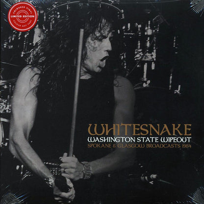 Whitesnake - Washington State Wipeout: Spokane & Glasgow Broadcasts 1984 (2xLP) (clear vinyl) Vinyl Record