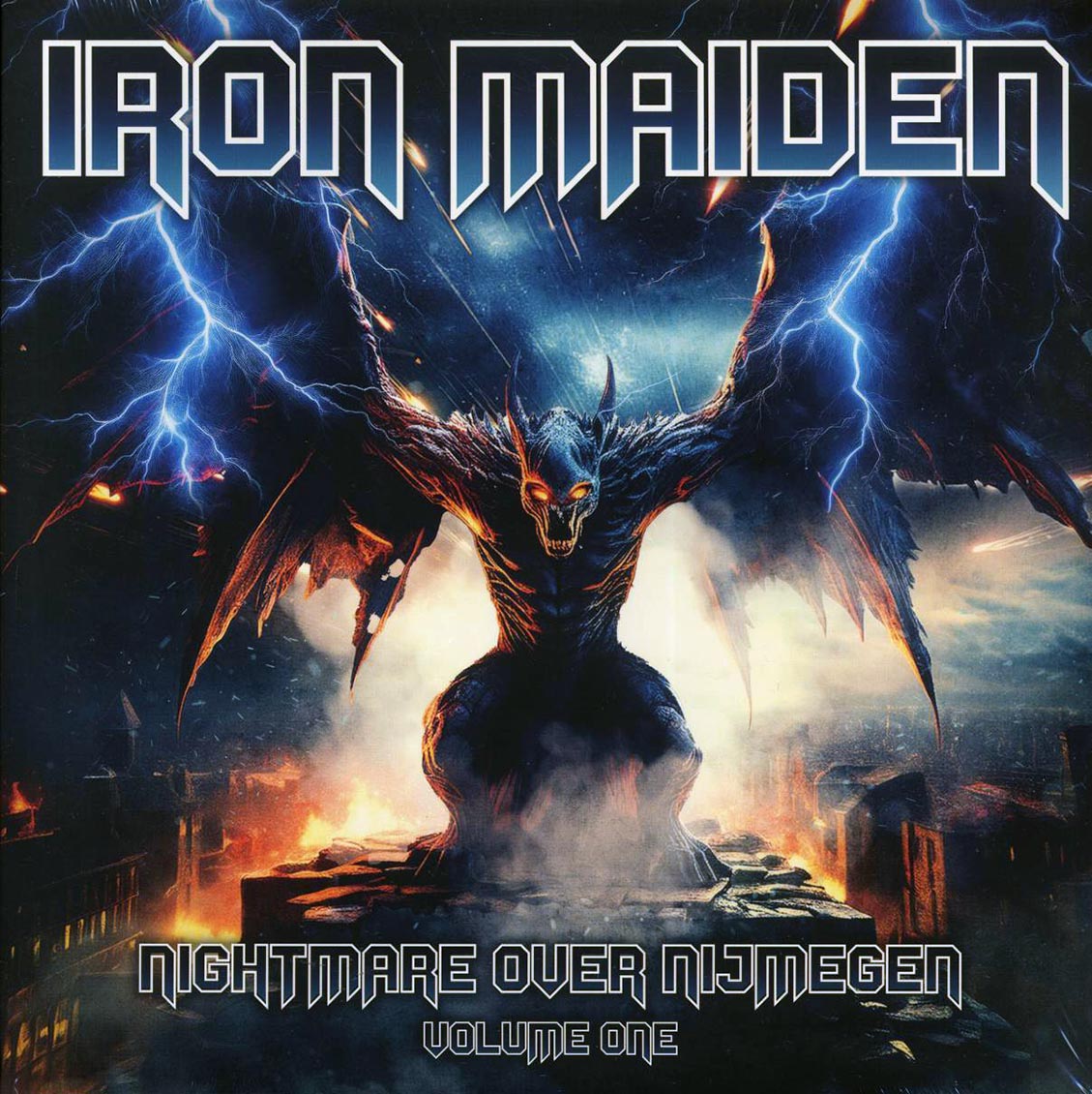 Iron Maiden - Nightmare Over Nijmegen Volume 1 (2xLP) (red/white splatter vinyl) Vinyl Record