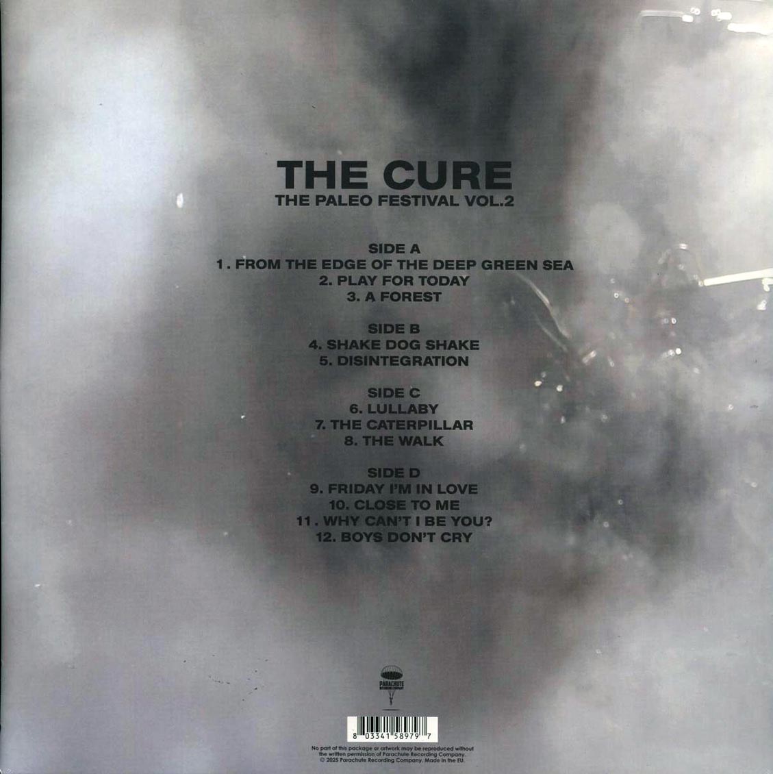 The Cure - The Paleo Festival Volume 2 (2xLP) Vinyl Record