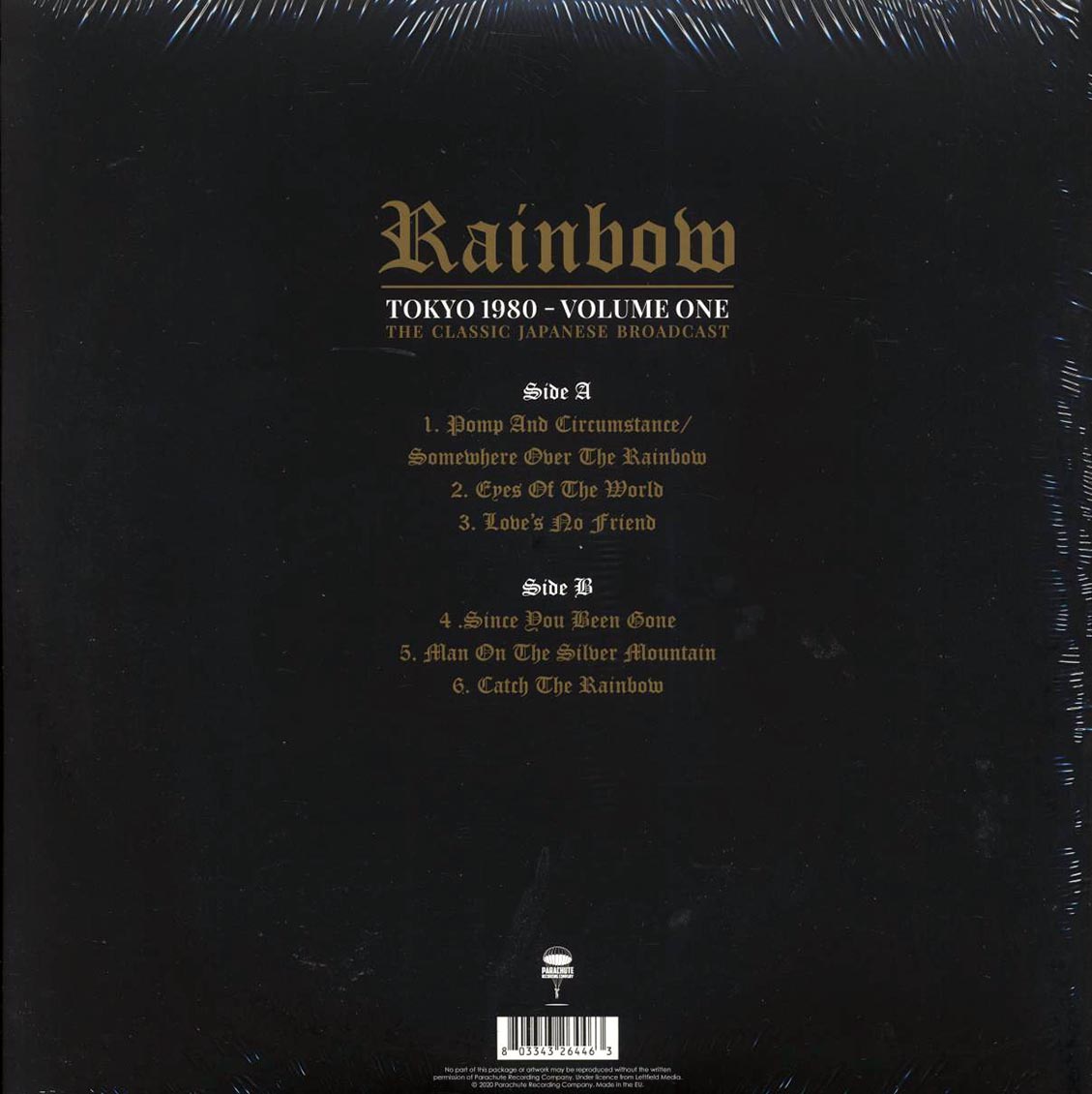 Rainbow - Tokyo 1980 Volume 1 (ltd. ed.) (red vinyl) Vinyl Record