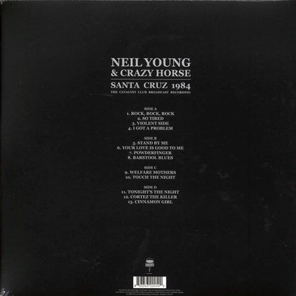 Neil Young & Crazy Horse - Santa Cruz 1984: The Catalyst Club Broadcast Recording (2xLP) Vinyl Record
