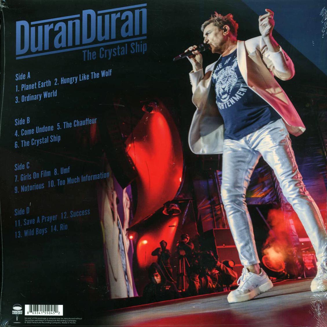 Duran Duran - The Crystal Ship: Live In South Africa 1993 (2xLP) Vinyl Record