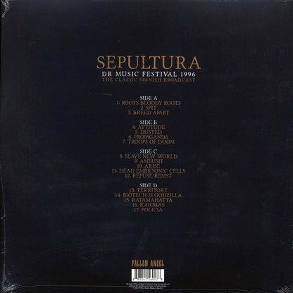 Sepultura - Dr. Music Festival 1996 (ltd. ed.) (2xLP) (clear/black splatter vinyl) Vinyl Record